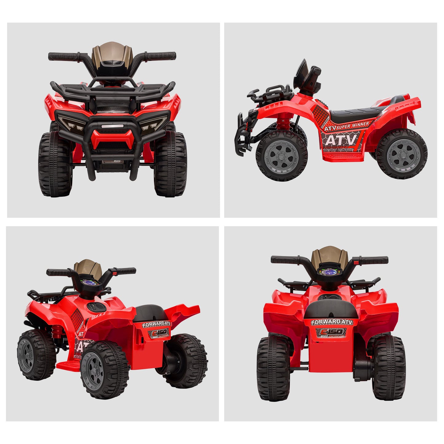 Kids Ride-on ATV Four Wheeler for Ages 18-36 Months