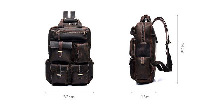 Handmade Genuine Leather Backpack