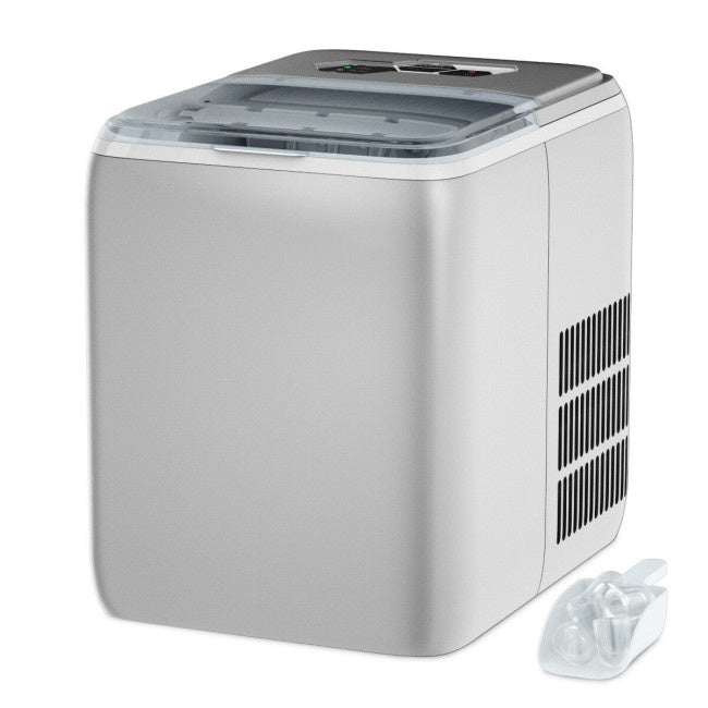 Portable Countertop Ice Maker, Rapid 8.5-Minute Ice Production