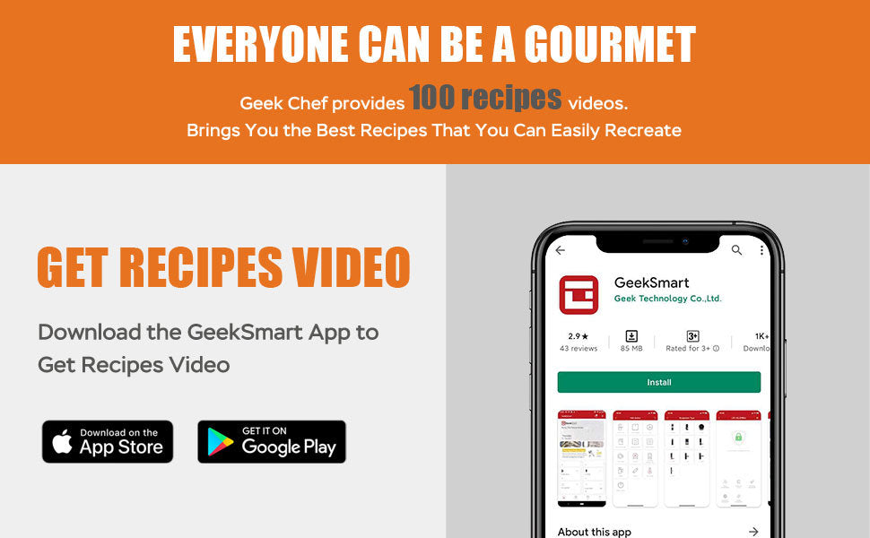 16QT Air Fryer Toaster Oven Combo, Stainless Steel