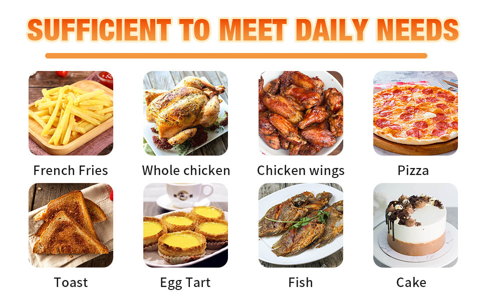 Air Fryer 10QT: Ultimate Oil-Free Cooking with Cyclone Technology