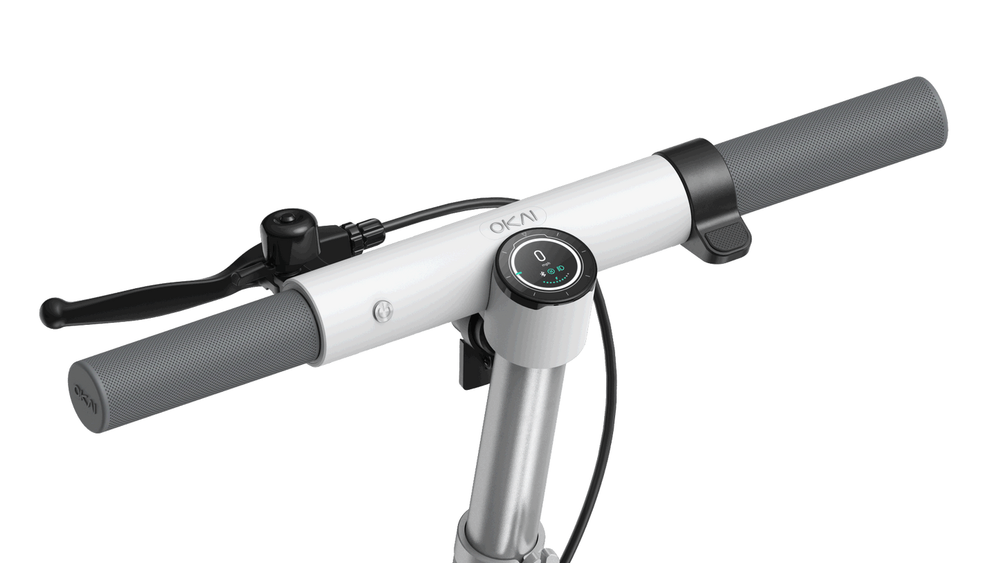 Foldable Electric Scooter, 18.6 Miles Range, 15.5 MPH Speed