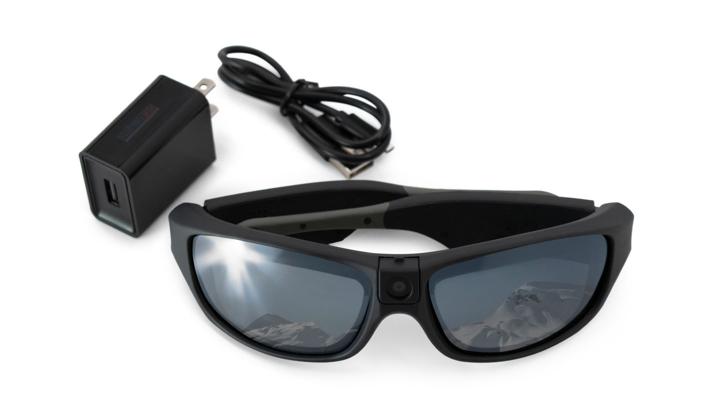 Video Recorder Camera Sunglasses, 1080p HD with Waterproof Design