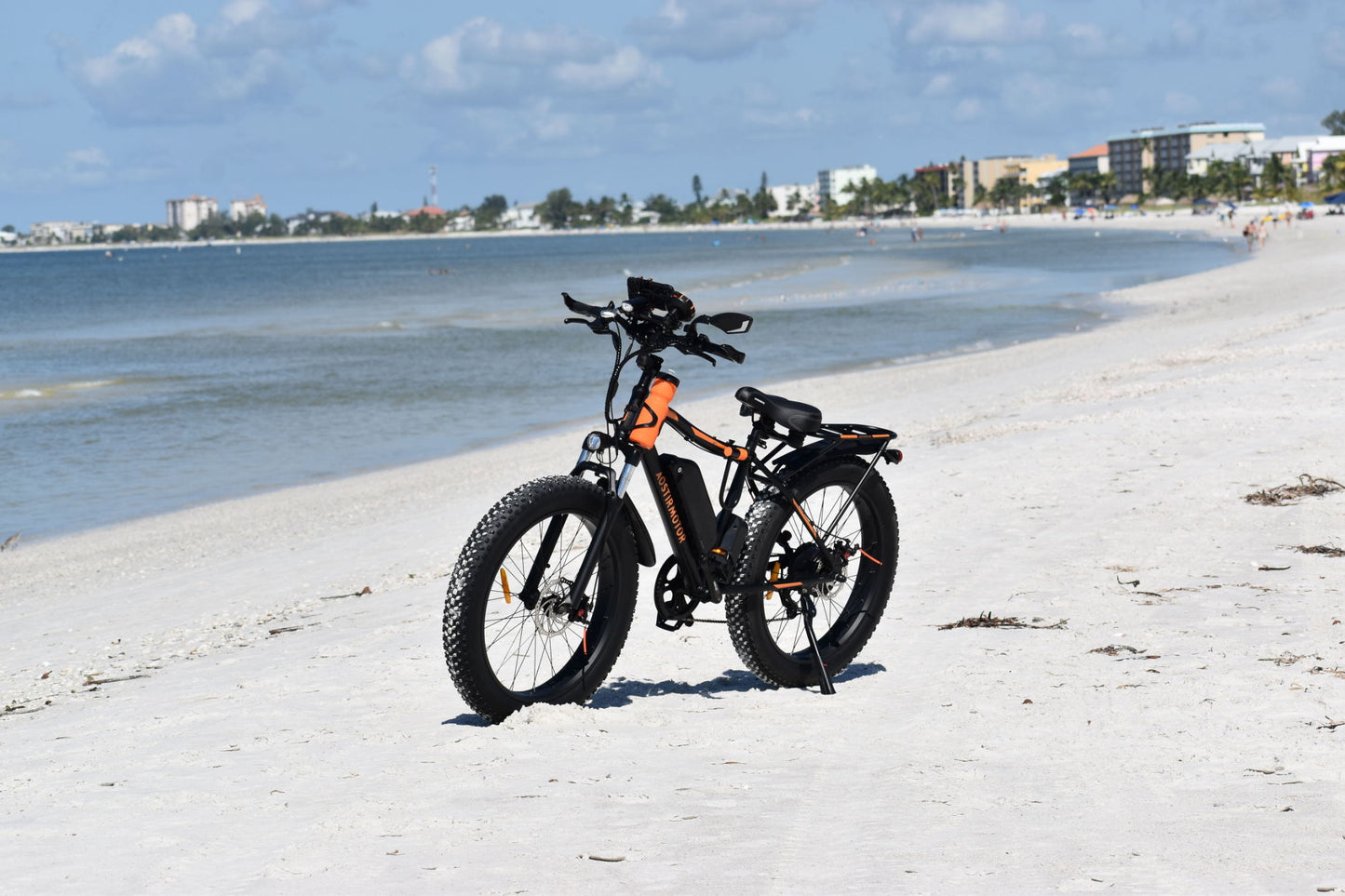 26" Electric Bike: 750W Power & Removable Battery