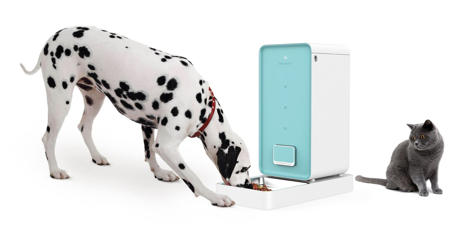 Smart Pet Food Feeder: Wi-Fi Enabled with 6L Capacity