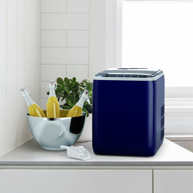 Portable Countertop Ice Maker, Rapid 8.5-Minute Ice Production