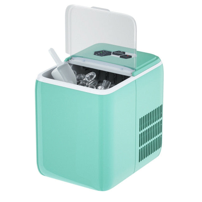 Portable Countertop Ice Maker, Rapid 8.5-Minute Ice Production