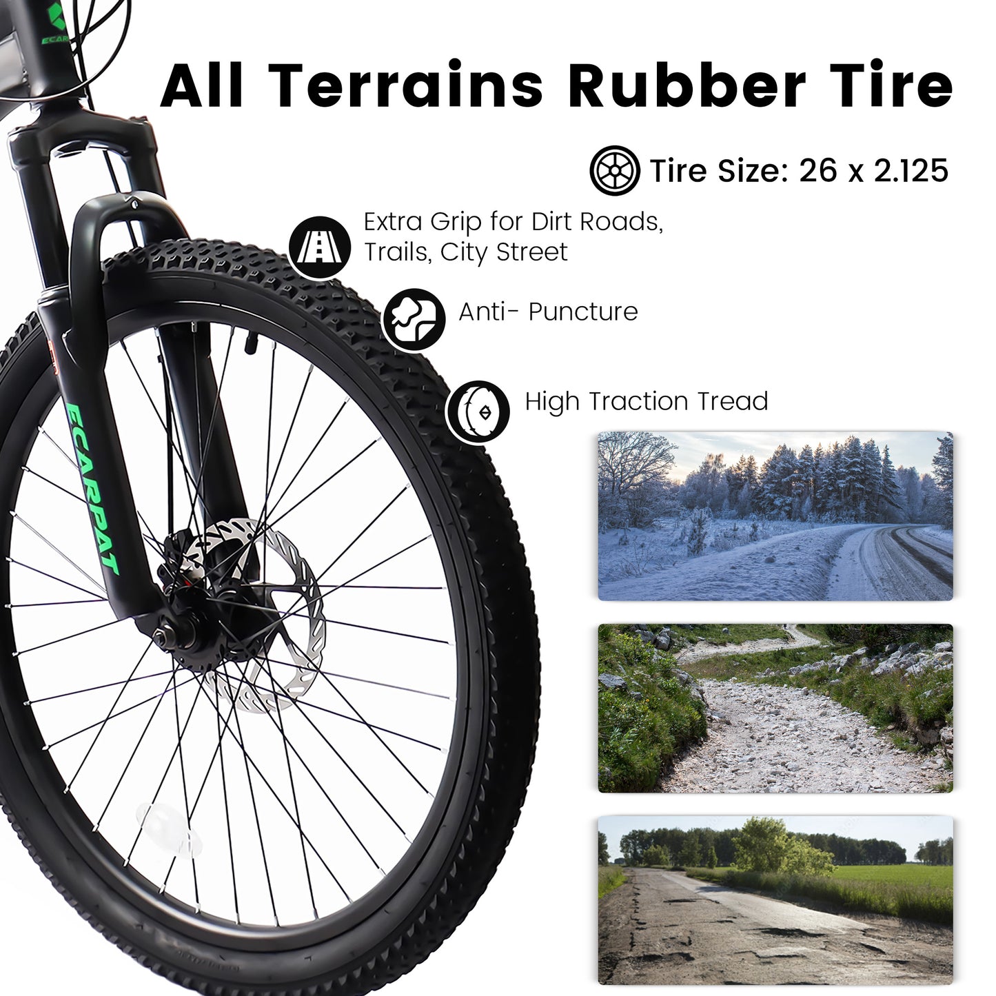 Mountain Bike - 21-Speed Full Suspension for All Terrains
