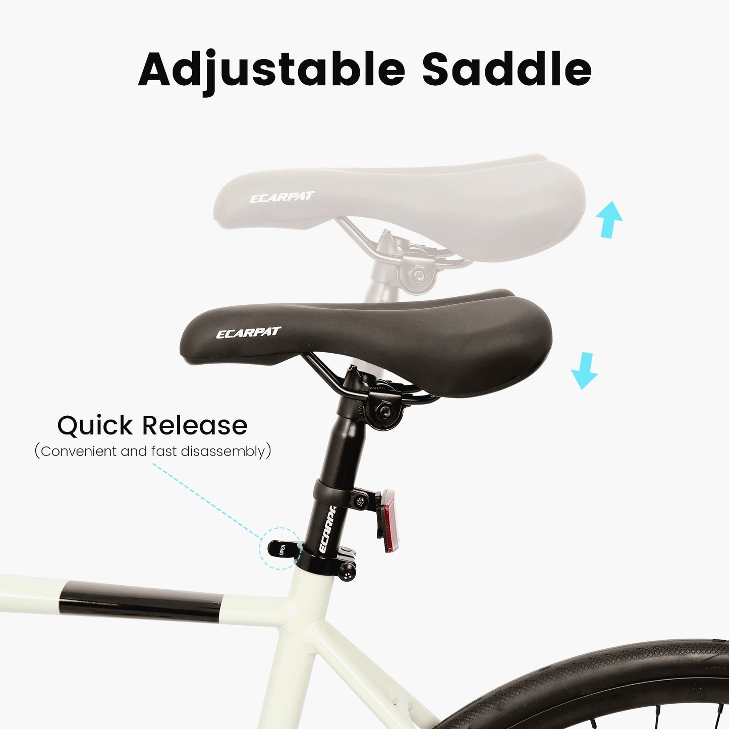 Lightweight Aluminum Frame, 24-Speed Road Bike