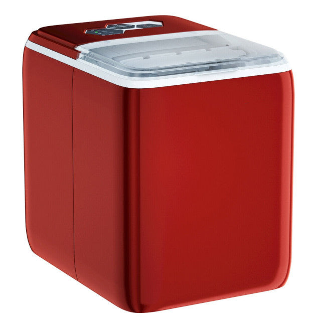 Portable Countertop Ice Maker, Rapid 8.5-Minute Ice Production