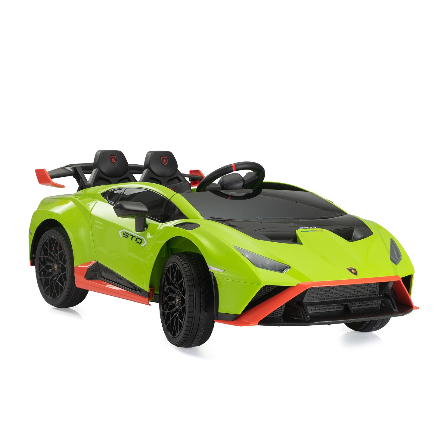 12V Battery Powered Lamborghini Ride-On Car: Remote Control & LED Lights
