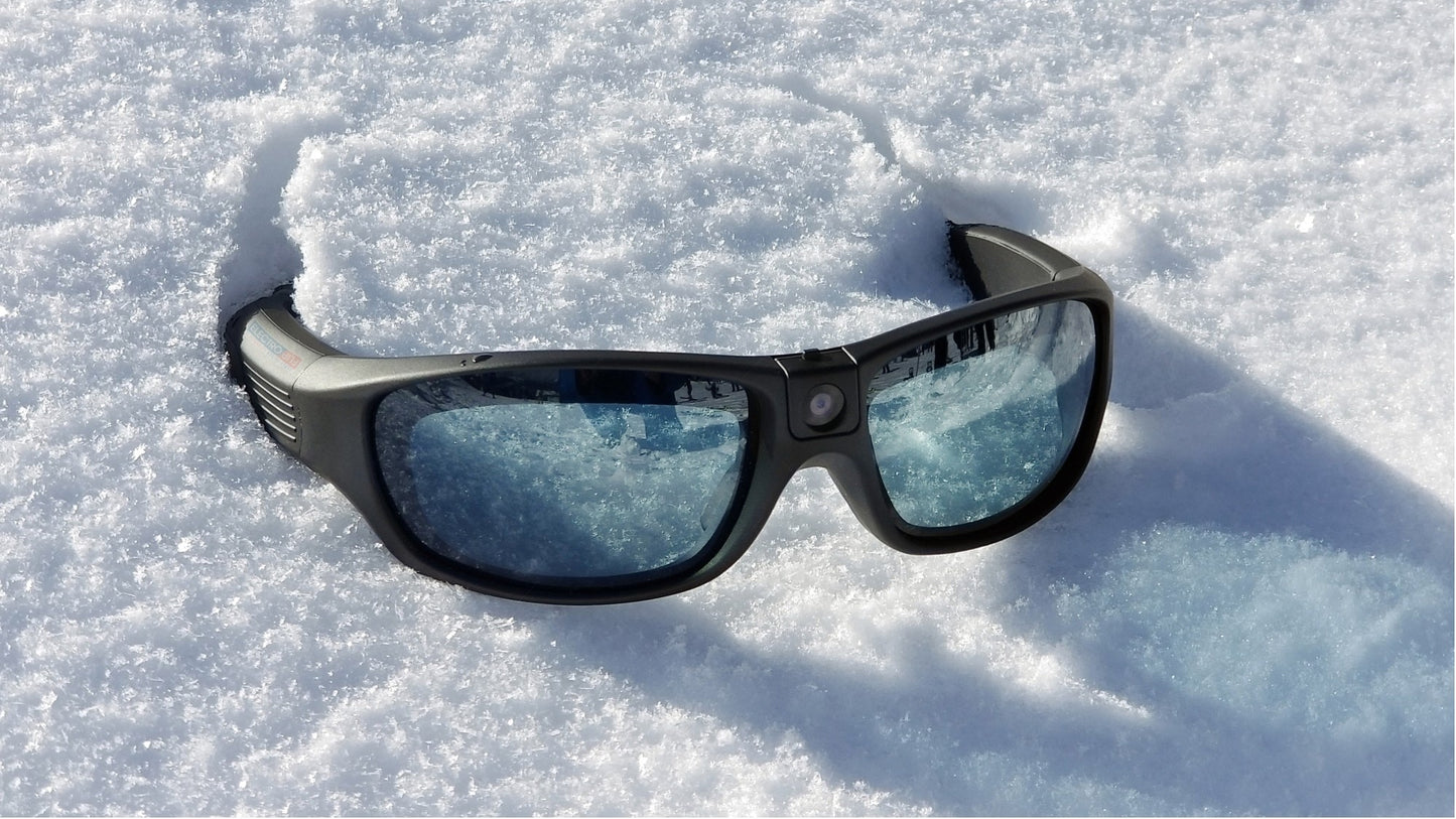 Video Recorder Camera Sunglasses, 1080p HD with Waterproof Design