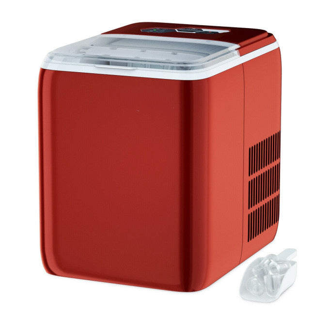 Portable Countertop Ice Maker, Rapid 8.5-Minute Ice Production
