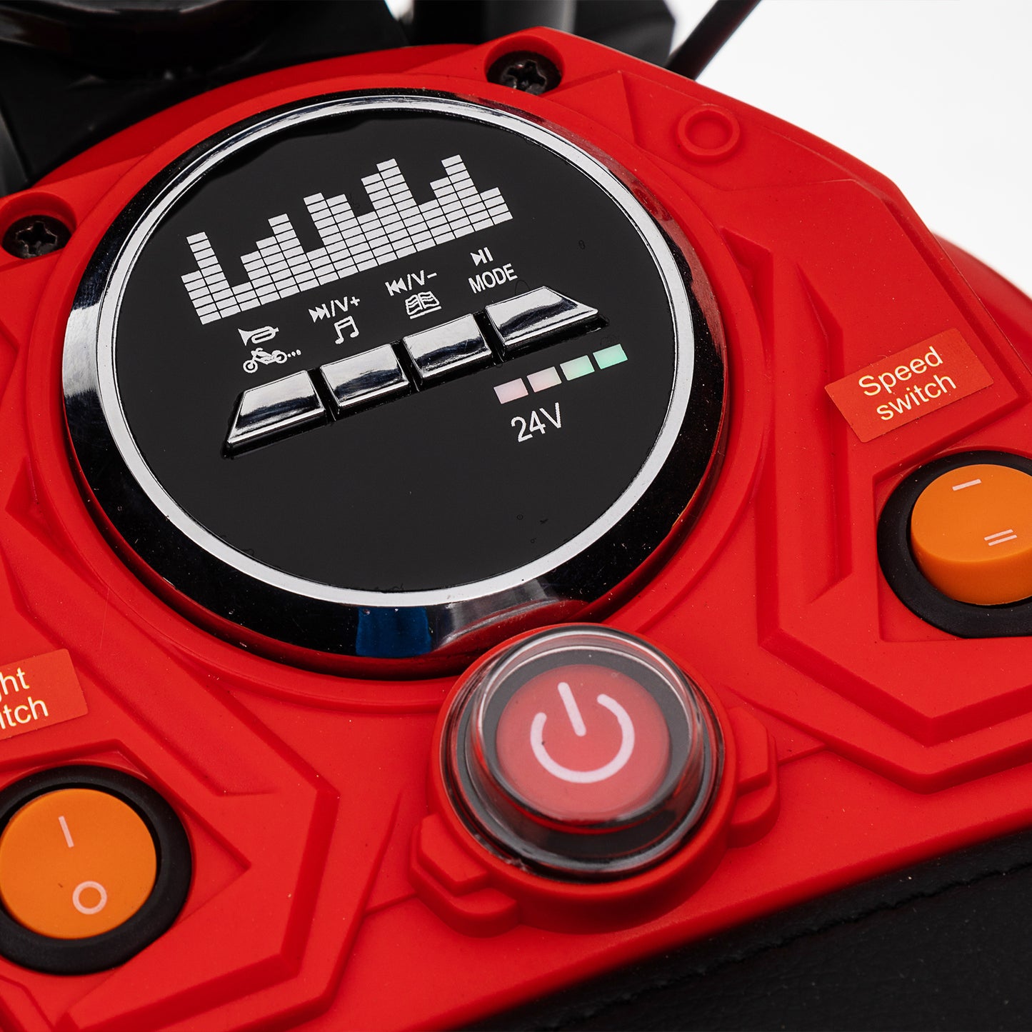 24V Electric Motocross Motorcycle, Up to 14.29 MPH for Kids 8-12