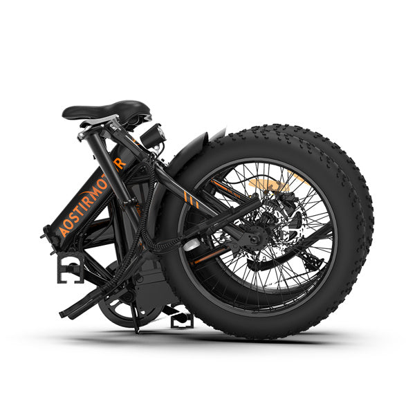 Fat-Tire Folding Electric Bike, 500W Motor, 36V/13aH Battery