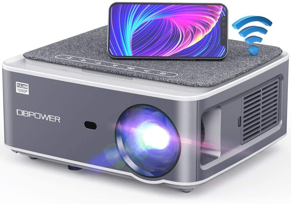 Native 1080P WiFi Projector - Bright 9500L Full HD with 300" Screen
