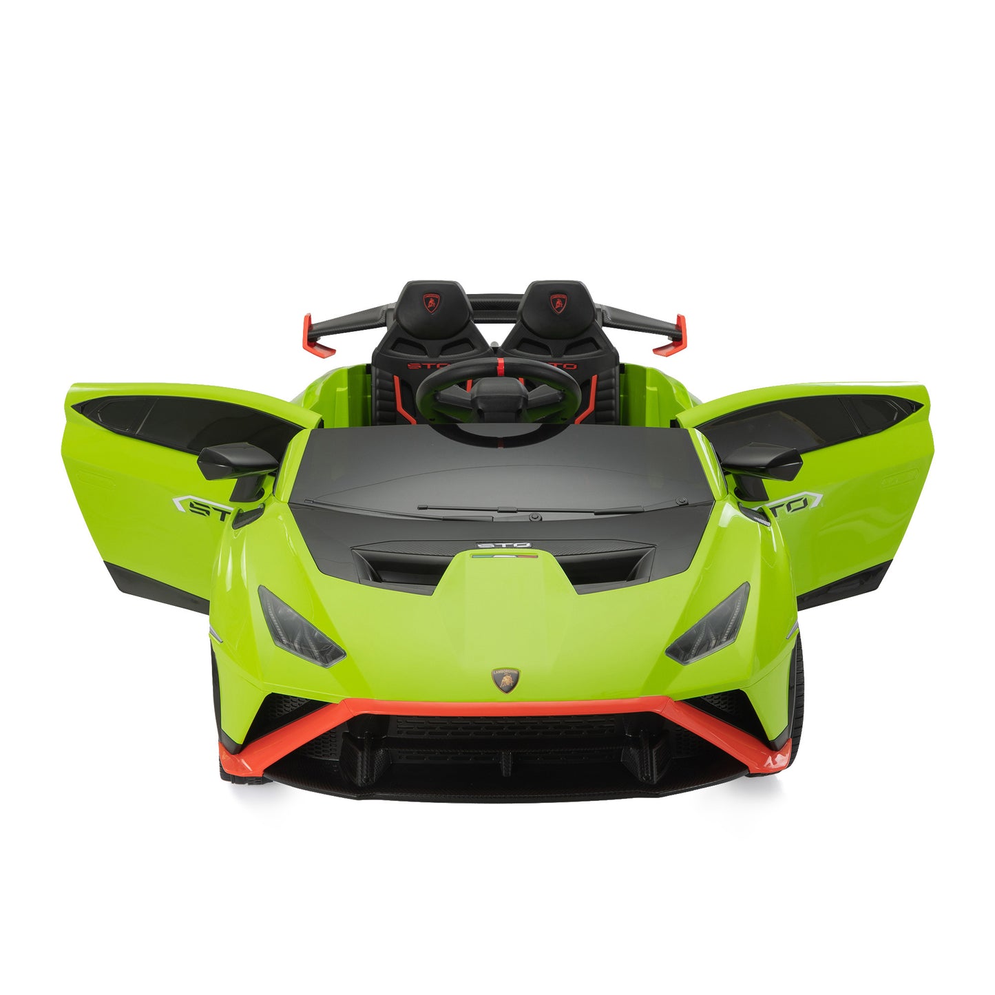 12V Battery Powered Lamborghini Ride-On Car: Remote Control & LED Lights