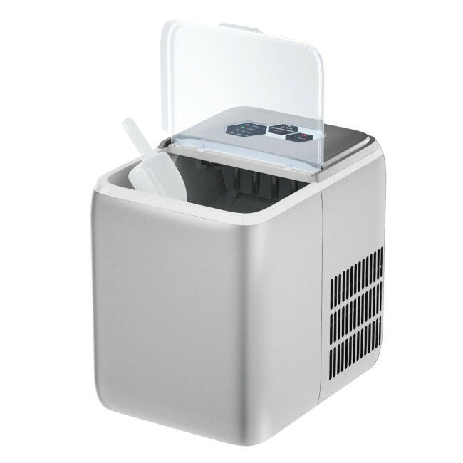 Portable Countertop Ice Maker, Rapid 8.5-Minute Ice Production