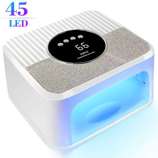 Nail Art UV Lamp 268W - Fast Curing with Auto Sensor and 4 Timer Modes