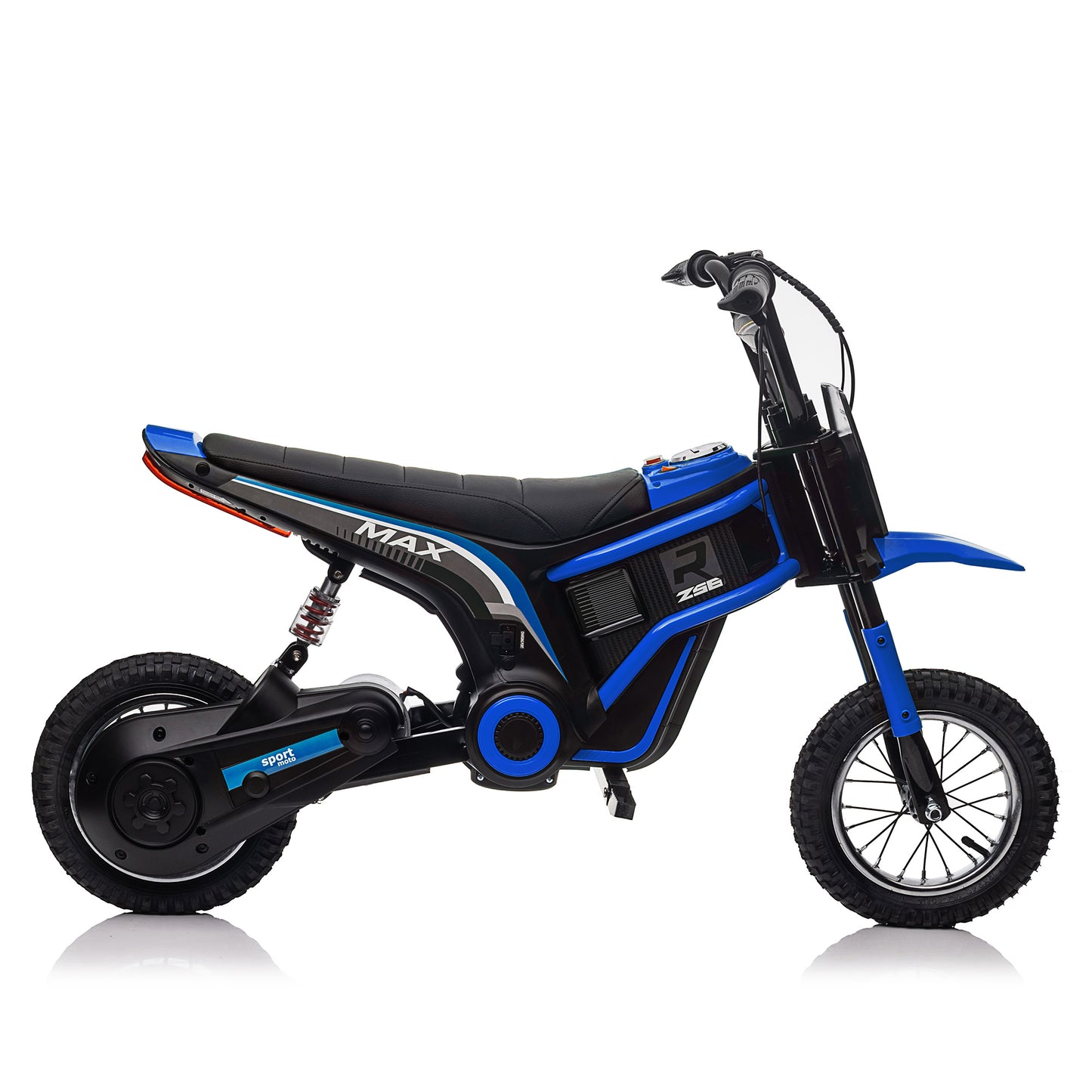 24V Electric Motocross Motorcycle, Up to 14.29 MPH for Kids 8-12