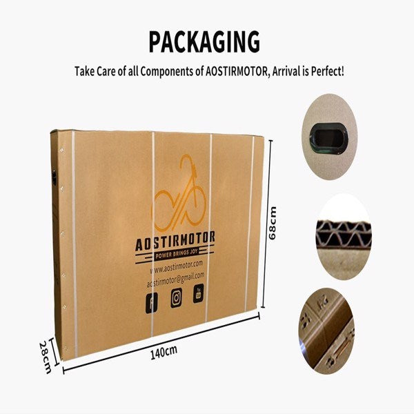 Fat-Tire Folding Electric Bike, 500W Motor, 36V/13aH Battery