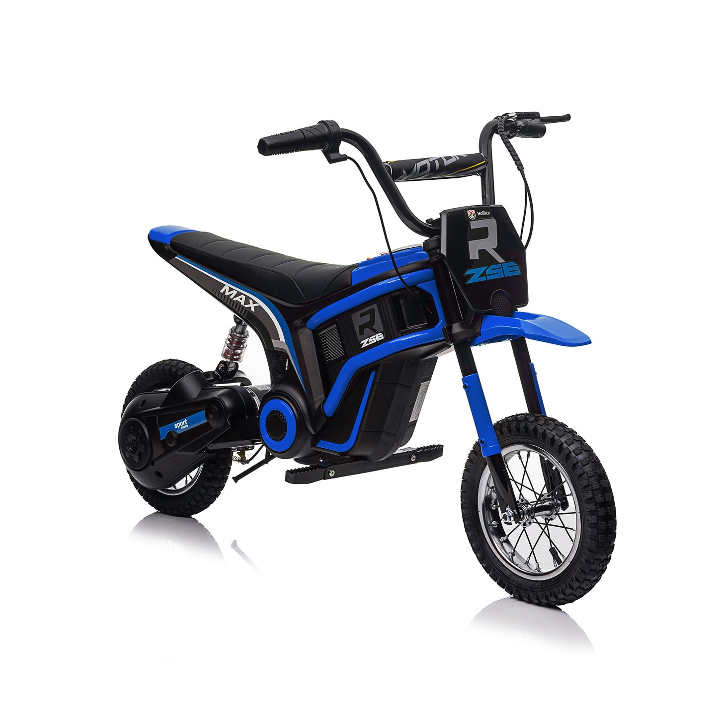 24V Electric Motocross Motorcycle, Up to 14.29 MPH for Kids 8-12