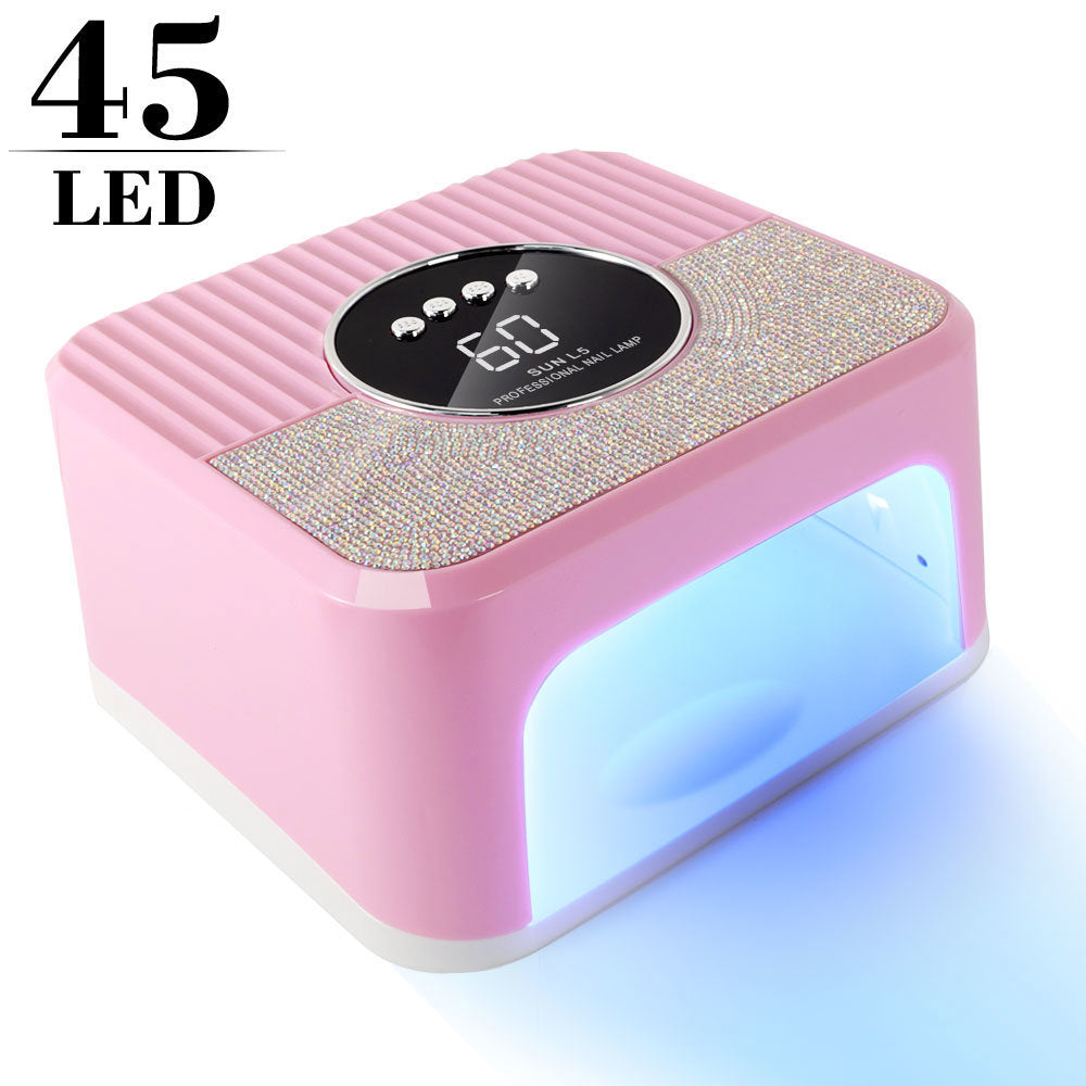 Nail Art UV Lamp 268W - Fast Curing with Auto Sensor and 4 Timer Modes