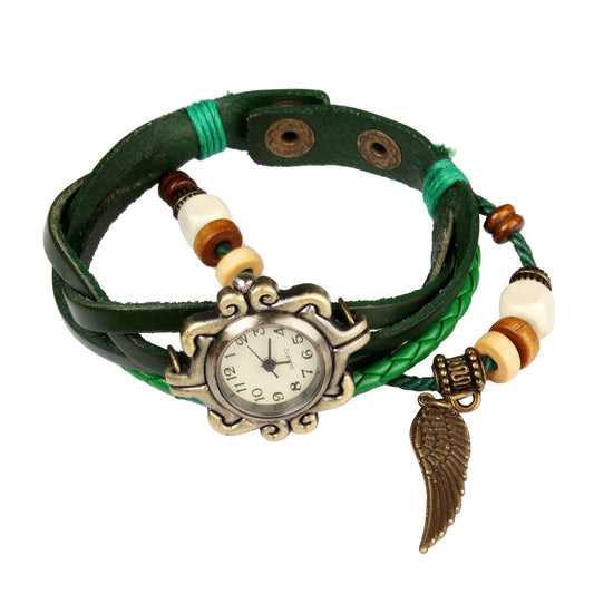 Bohemian Retro Handmade Leather Women's Watch