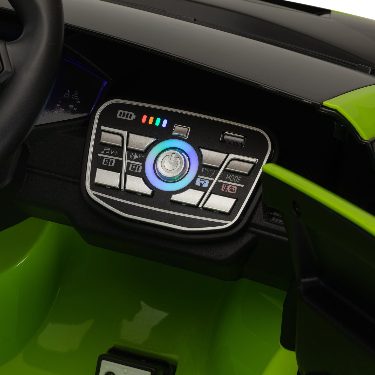 12V Battery Powered Lamborghini Ride-On Car: Remote Control & LED Lights