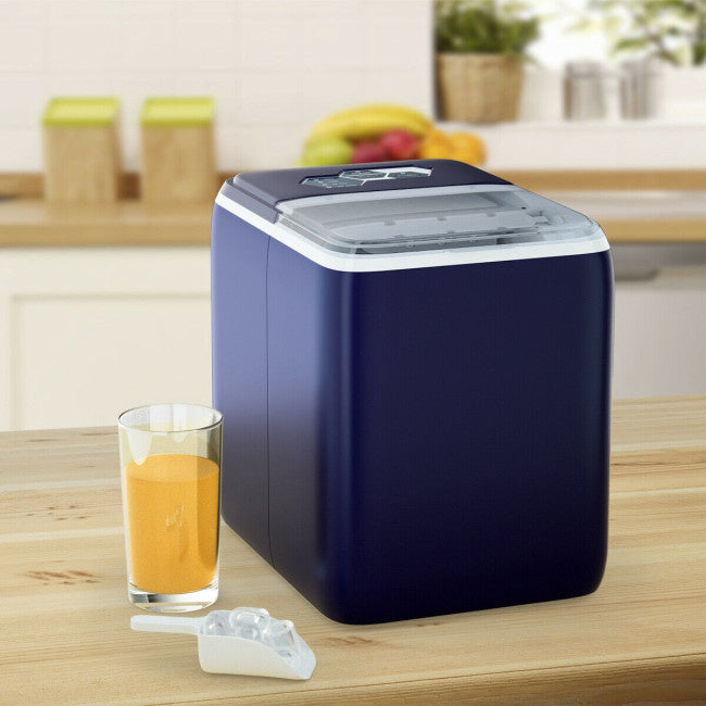 Portable Countertop Ice Maker, Rapid 8.5-Minute Ice Production