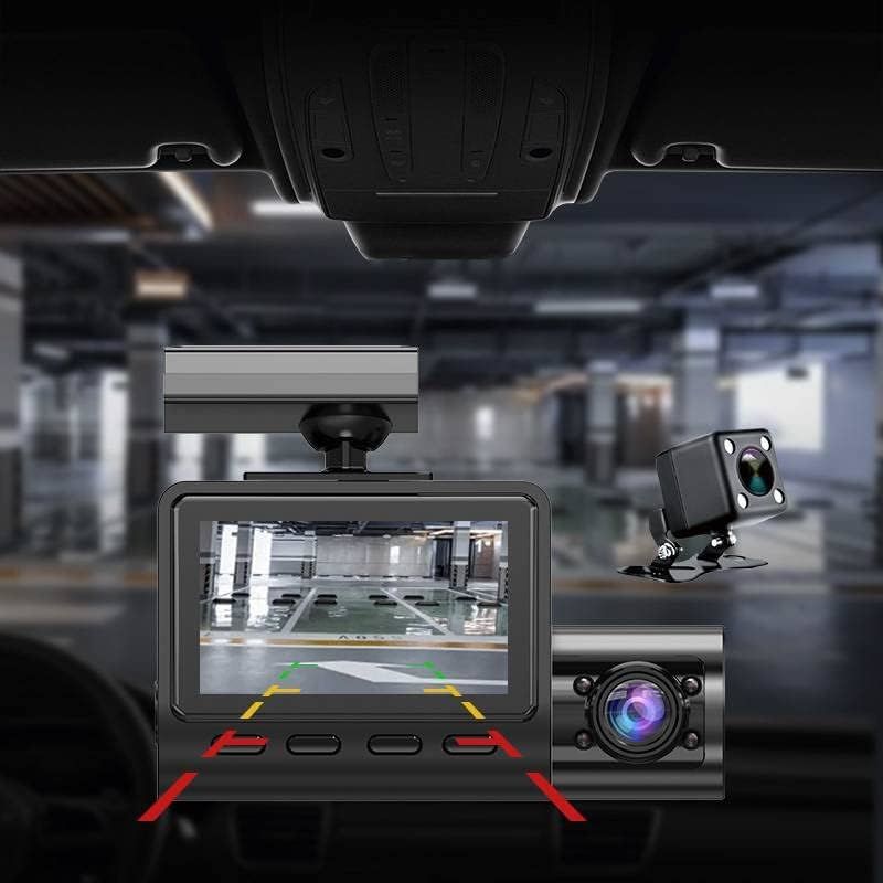 3-Channel Dash Cam: Triple Lens for Ultimate Coverage