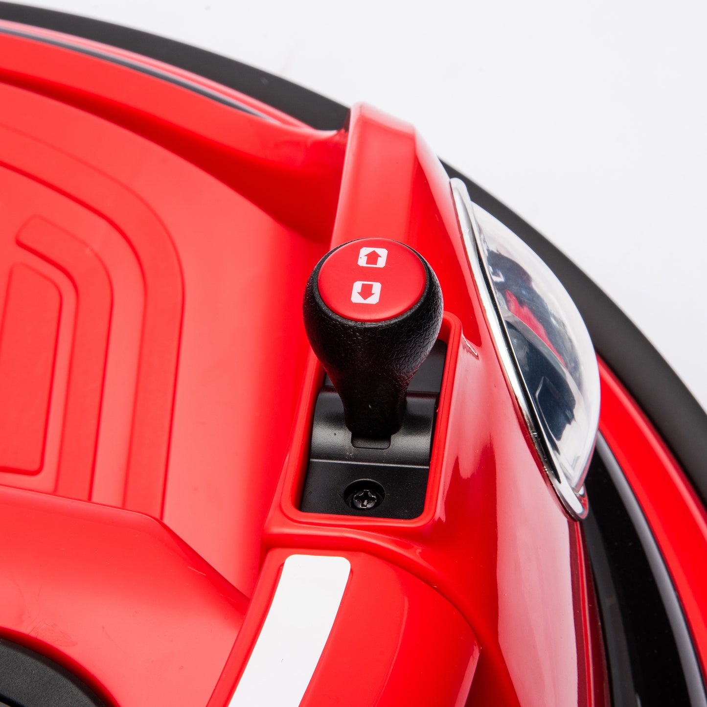 12V Ride-On Bumper Car for Kids - Remote Control, LED Lights & 360Spin, Red