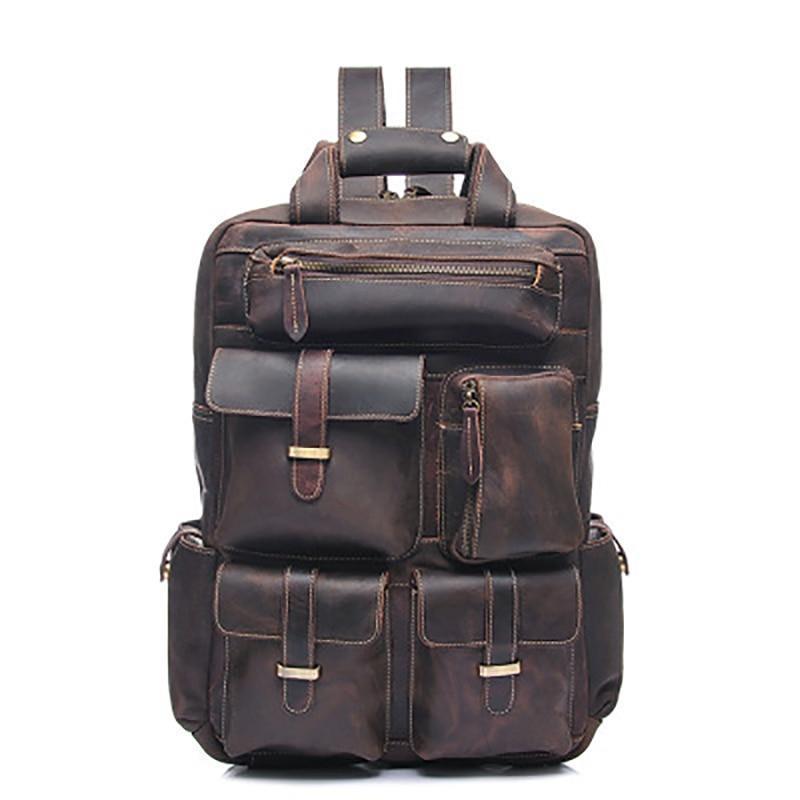 Handmade Genuine Leather Backpack