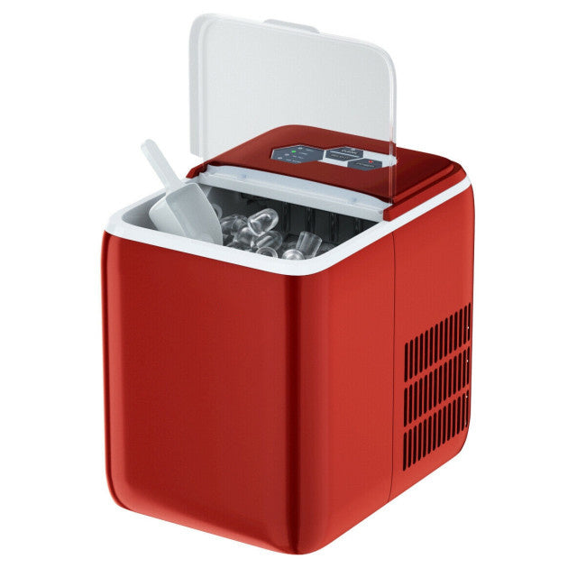 Portable Countertop Ice Maker, Rapid 8.5-Minute Ice Production