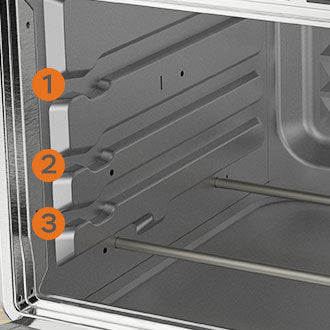 16QT Air Fryer Toaster Oven Combo, Stainless Steel