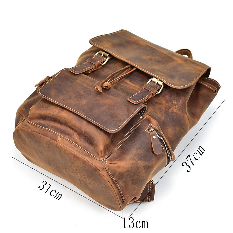 Luxurious Cowhide Leather with Spacious, Versatile Design